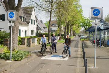 Erste drei Fahrradstraßen in Sankt Augustin offiziell eingeweiht - Image